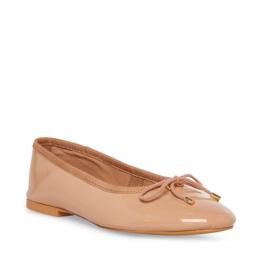 Ballerinas Steve Madden Blossoms Charol Mujer Beige | ES PD24E3